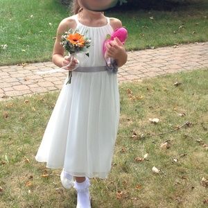 David's Bridal Flower girl dress